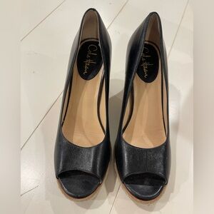 Cole Haan Jocelyn Peep Toe Wedge